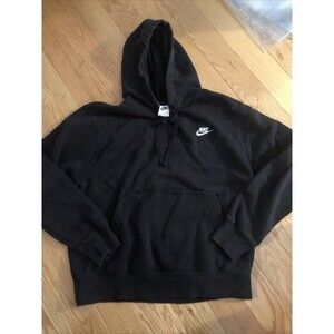 Men’s Medium Nike Pullover Hooded Sweatshirt Ripped Pouch